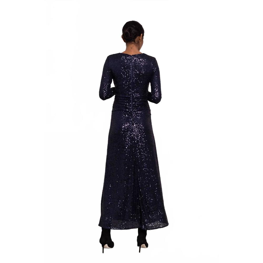 NEW CARA CARA maisy sequin maxi dress in midnight - Picture 2 of 4